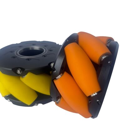 comprar Rodas Mecanum OEM para serviço pesado, capacidade de carga de 1000 kg, rodas direcionais em todas as direções, 12 polegadas online manufacture