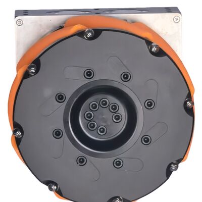 주문 2000kg-3000kg 오렌지 중량 산업용 바퀴 22인치 메카넘 바퀴 online manufacture