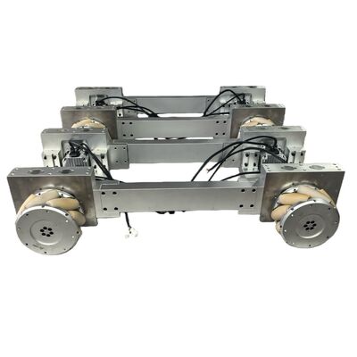 Αγορά Βιομηχανικοί Τροχοί Mecanum 400kg - 2000kg OEM Omni Wheel Συνδεδεμένο Κέντρο Ρόλερ Άξονας online manufacture