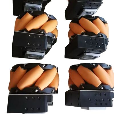 خرید چرخ‌های همه‌جهته قابل تنظیم 360 درجه AGV Mecanum 102mm online manufacture