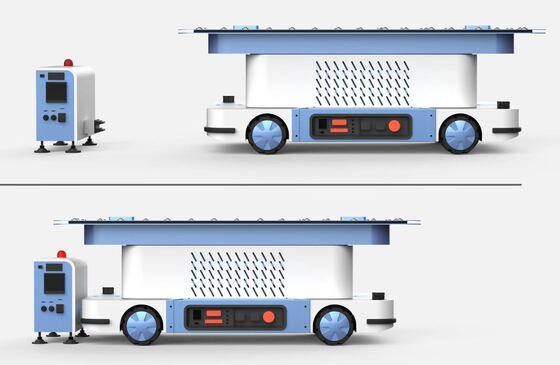 comprar AGV Escalável para Armazém com Navegação a Laser e Carga de 600KG, Personalizado para Manuseio de Materiais online manufacture