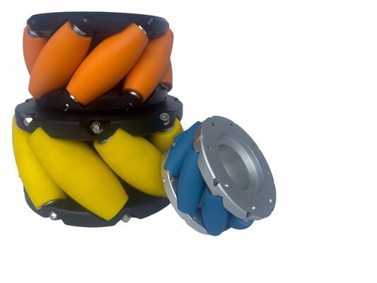 comprare Ruote meccaniche pesanti per robot con diametro personalizzabile e lega di alluminio 7075 online manufacture
