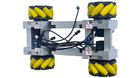 Buy 12 Inch Wireless Controller Chassis Mecanum  Wheels 4 Wheel 3000kg For  Robot online manufacture